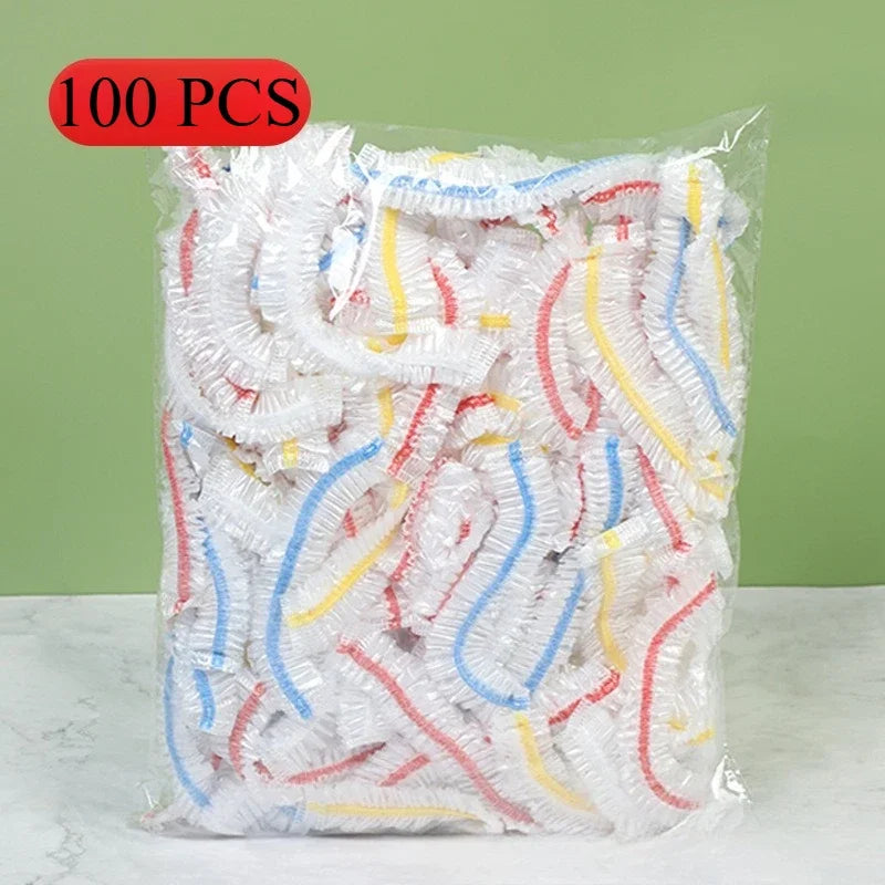 Extra-Length Thickened Disposable PE Film Cover- Durable,transparent,perfect for Fruits and Vegetables,perfect for Food Storage