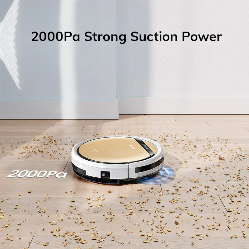ILIFE V5s Ultra Robot Vacuum and Mop Combo, 4000Pa Suction, App / Remote Control, Map Creation, Schedule Cleaning