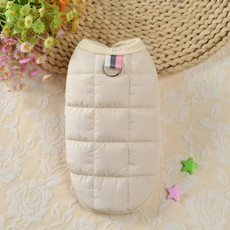 Winter Warm Dog Coat Jacket Windproof Dog Clothes for Small Dogs Padded Clothing Chihuahua Clothes Pet Supplies