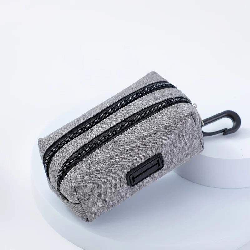 Portable Dog Poop Bag Holder Multifunctional Pet Waste Bag Dispenser Pet Treat Bags Cleaning Tools Dog Accessories