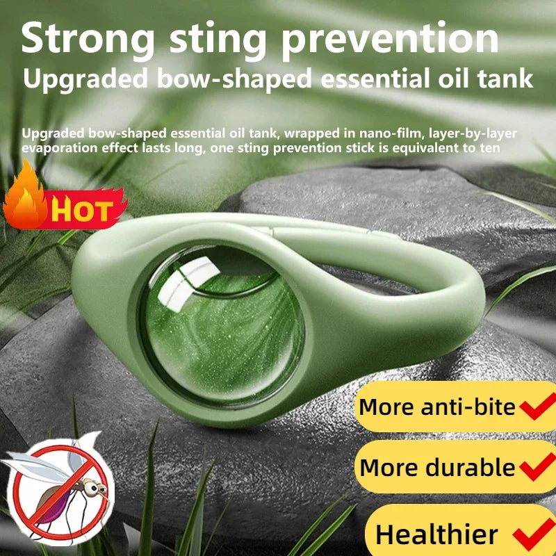 2026 Mosquito Oil Repellent Bracelets Anti Mosquitoes Bite Wristband Outdoor Mosquitoes Bracelet With Natural Essential Oil