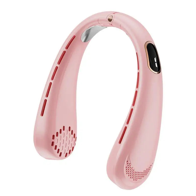 Lenovo 720° meervoudig verstelbare nekventilator zonder bladen, draagbare USB-oplaadbare ventilator met ijskeramische koelchip, miniventilator 2026