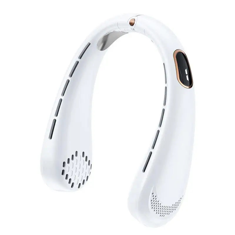 Lenovo 720° meervoudig verstelbare nekventilator zonder bladen, draagbare USB-oplaadbare ventilator met ijskeramische koelchip, miniventilator 2026