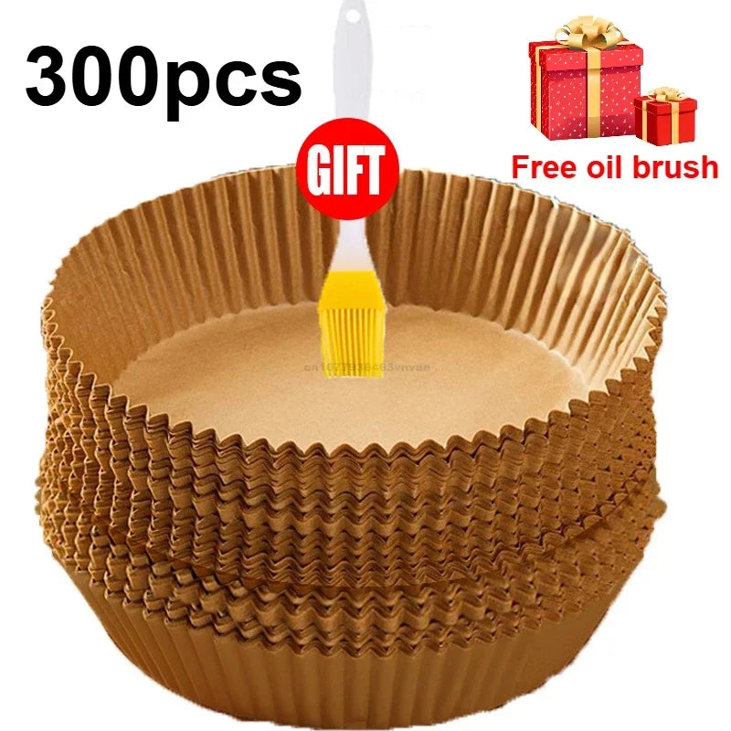 Air Fryer Paper Aerogrill Parchment Paper for Air Fryer Liner Airfryer Baking Cooking Paper Air Fryer Accessories Baking Tool