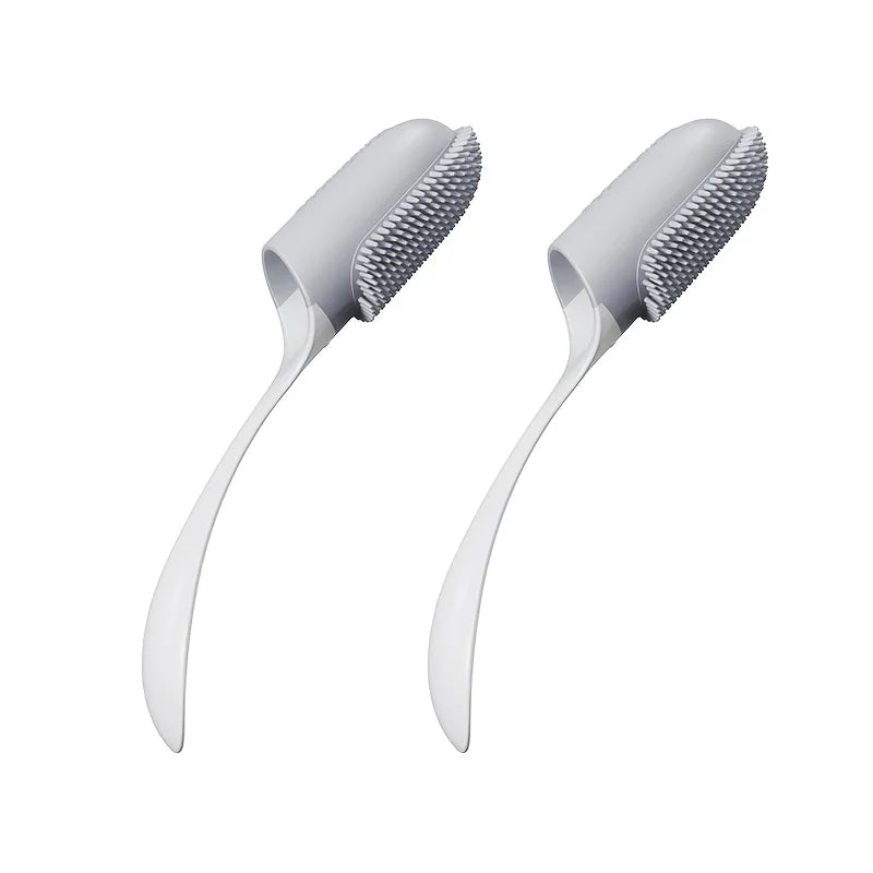 2PCs Pet Finger Toothbrush with Handle Soft Dog Teeth Care Tool Pet Teeth Cleaning Tooth Brush for Cats Dogs Pet Cleaning Tool