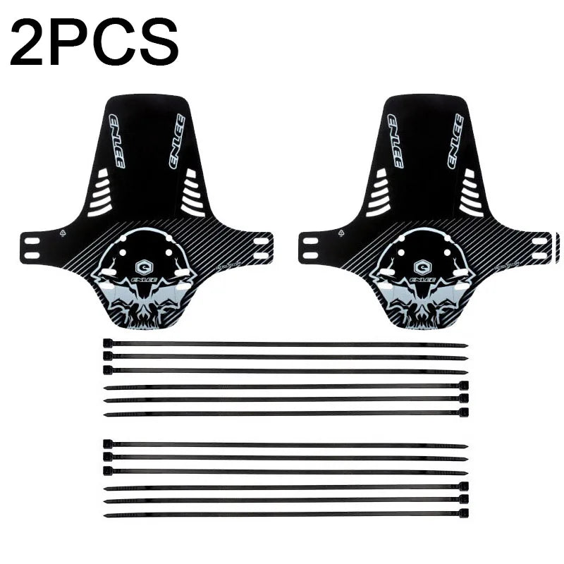 1/2PCS Universal Bike Fenders - Front/Rear Tire Wheel Mudguard MTB Road Bike Wings Mud Guard Cycling Accessories Bicycle Fender