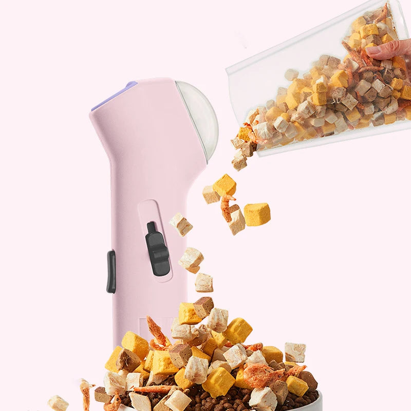 Interactive Cat Freeze-Dried Launcher Pet Training Reward Toy for Cats Dogs Funny Dog Food Launcher Cat Accessories