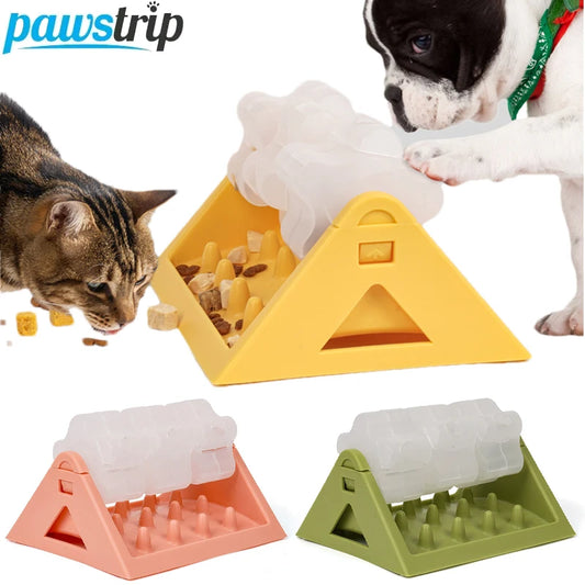 Interactief hondenspeeltje, voerspeeltje voor kleine honden en katten, slowfeeder voor puppy's, dierbenodigdheden