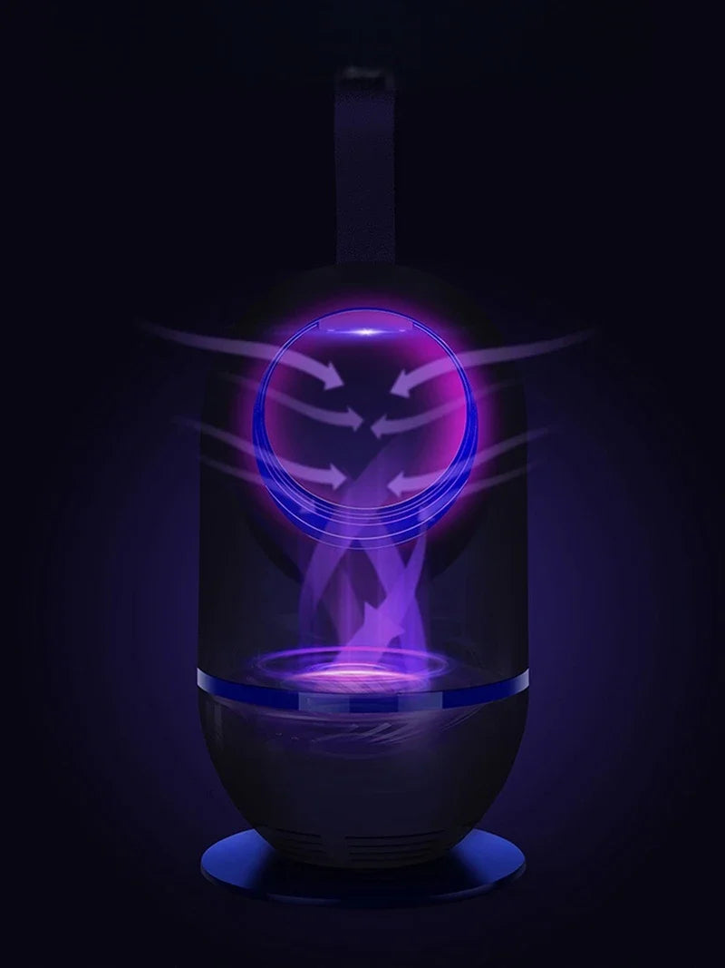 Lenovo USB Rechargeable Mosquito Killer Lamp Indoor Portable Bug Zapper Outdoor Camping Silent UV Light Pest Control Bedroom