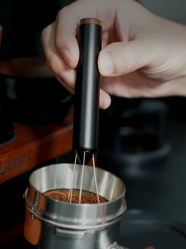 HiBREW WDT Tool Espresso Distribution Intrekbare telescopische roernaald koffieroerder voor espressomachine H13 G3 G5