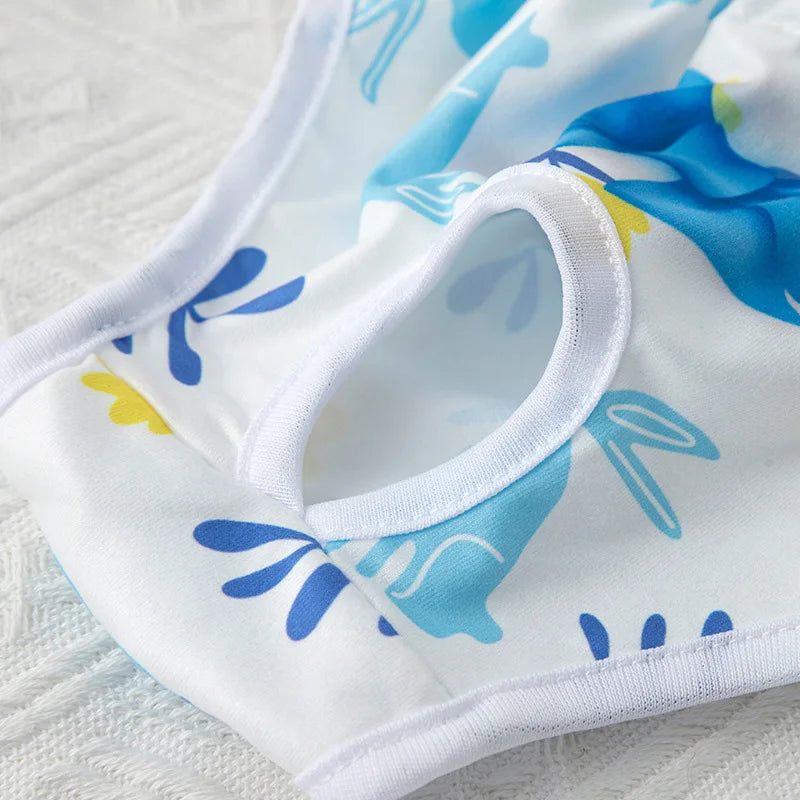 Reusable Female Dog Diapers Warps Washable Dog Physiological Pants Breathable Pet Menstruation Pants for Small Dogs Pet Supplies