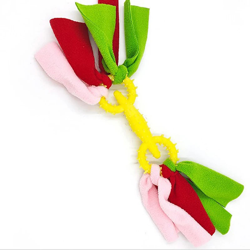 Interactive Dog Rope Toy Bite-resistant Pet Molar Toys for Small Medium Large Dogs Durable Dog Chew Toys Puppy Tug Of War Toy