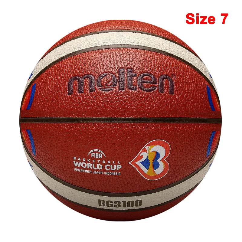 2025 Molten Size 7 Basketball - High Quality Official PU Indoor Outdoor Game Ball for Men - Quality Shopping Centre