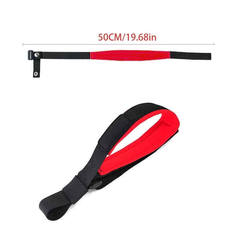 1Pc Adjustable Dog Leash Wrist Strap Retractable Dog Leash Add-On Accessory Bracelet Safety Ring Dogs Walker Hands Free Dog Lead