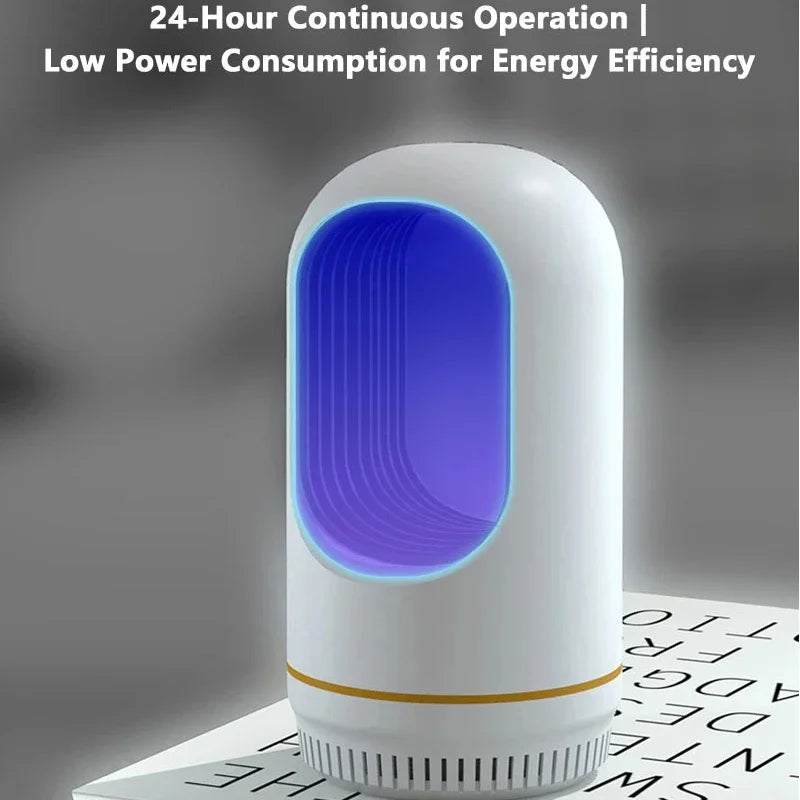 Lampe anti-moustique physique 2-en-1 Lenovo, silencieuse, sûre et portable, destructeur d'insectes électronique pour chambre à coucher, usage domestique quotidien en été