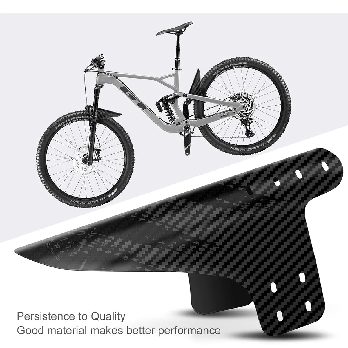 1PC Bicycle Fender Bike Mud Baffle Mudguard Tire Wheel Fenders MTB Road Cycling Front Mud Guard Fix Gear Wings Protector Parts