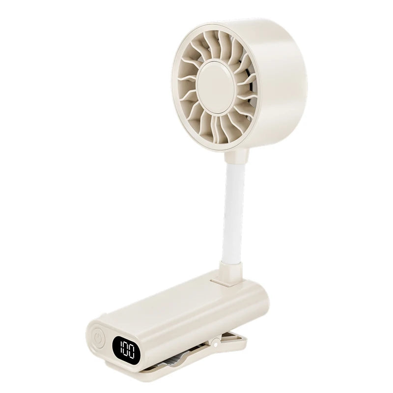 Lenovo Desktop Clip Small Fan Long-lasting Outdoor Hose Clip Mini Usb Charging Fan Suitable For Multiple Scenarios