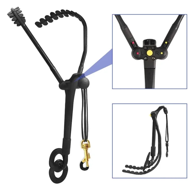 Saxophone Strap for Alto Soprano Tenor Double Shoulder Straps Padded Cushion Neck Lanyard Woodwind Musical Instrument Access