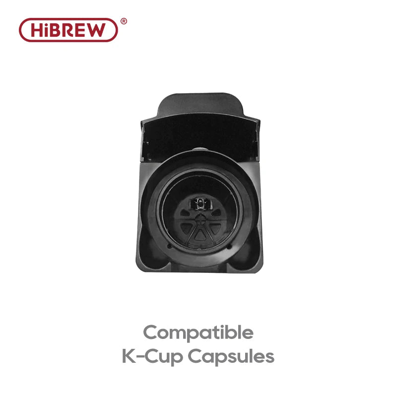 HiBREW H1A Coffee Machine Capsule adapter system parts for lavazza blue or lavazza modo mio or ESE pod(44 mm) or Caffitaly