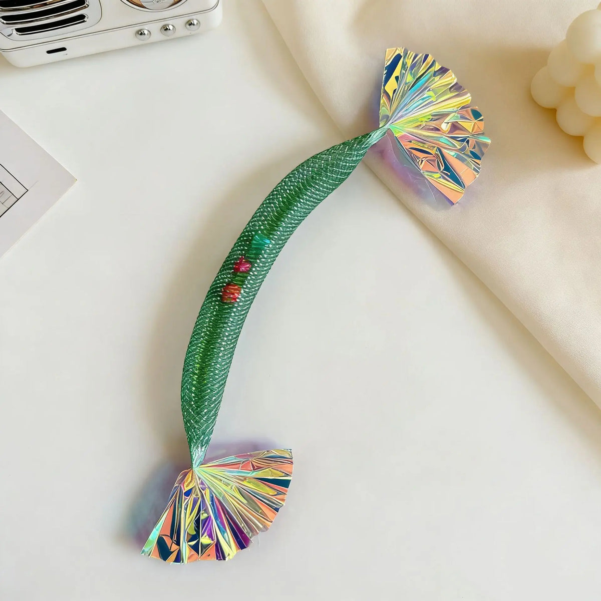 3/5 PCs Cat Spring Toys Interactive Pet Cat Toy with Bells Funny Kitten Tease Toy Colorful Random Color Cat Toys Cat Accessories