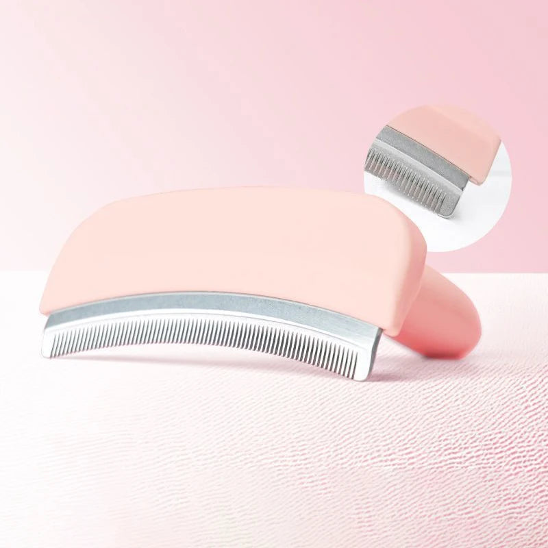 Curved Pet Dog Knotting Comb Cat Hair Remover Pet Needle Brush for Cats Dogs Anti-Knotting Cat Combs Pet Grooming Supplies