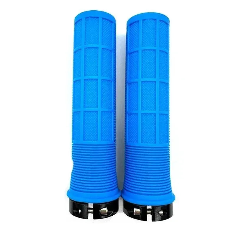 MTB Bicycle Handlebar Grips Rubber Anti-Skid Bike Grips Lock On Road Mountain Handle End Grips MTB Cuffs Bike Accessories
