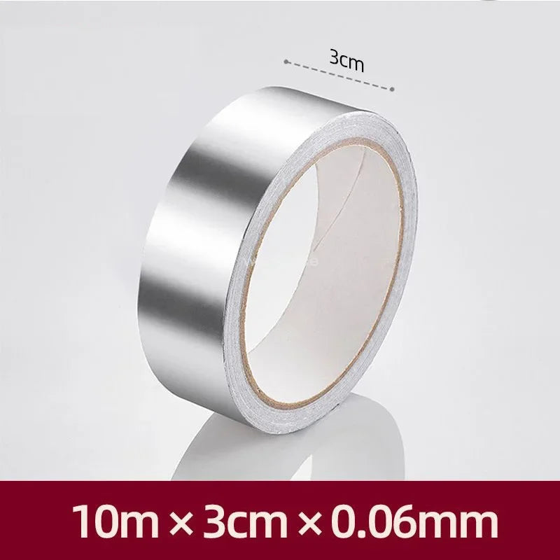 Extra Strong Tape Kitchen Aluminum Foil Tape Is Oil-proof, Waterproof and Mildew-proof and Can Be Attached To The Stove and Sink