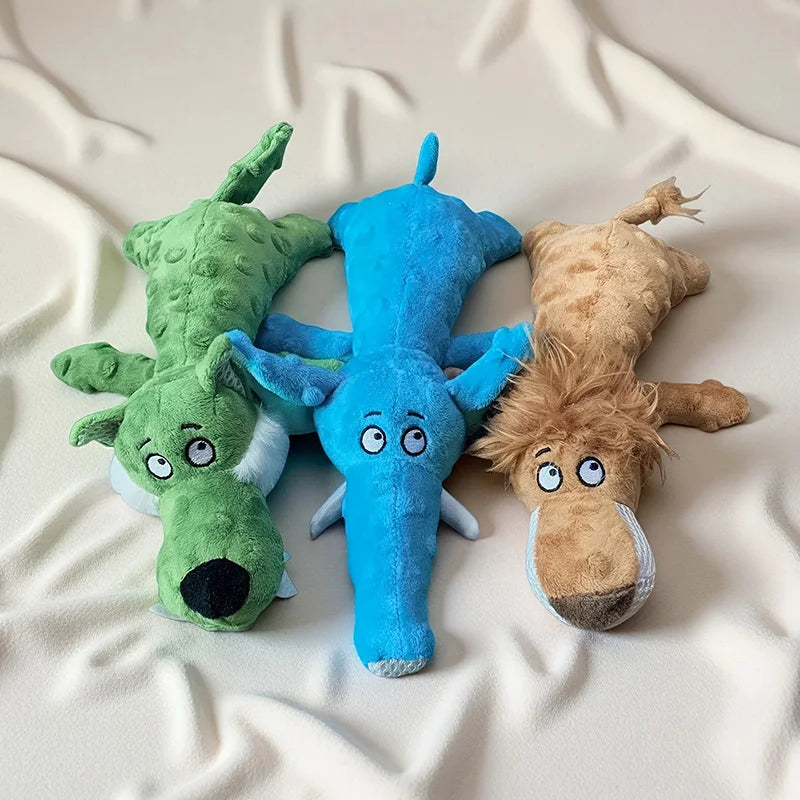 Plush Pet Dog Toy Bite-Resistant Molar Pet Toys for Small Medium Dogs  Squeaky Dog Chew Toy Pet Supplies