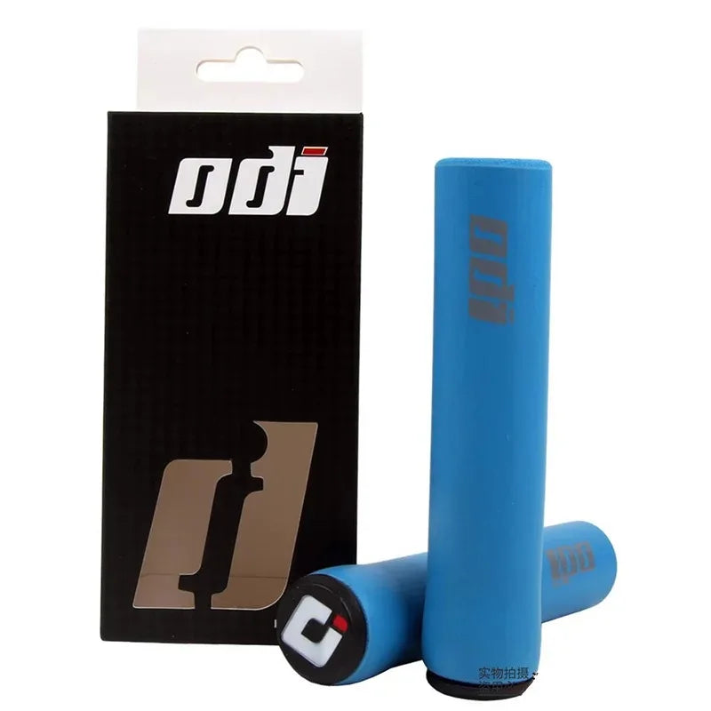 2PCS ODI MTB Silicone Grips Soft Shock Absorbing Bicycle Handlebar Covers Mountain Bike BMX Handlebar Cuffs for Fist Comfort