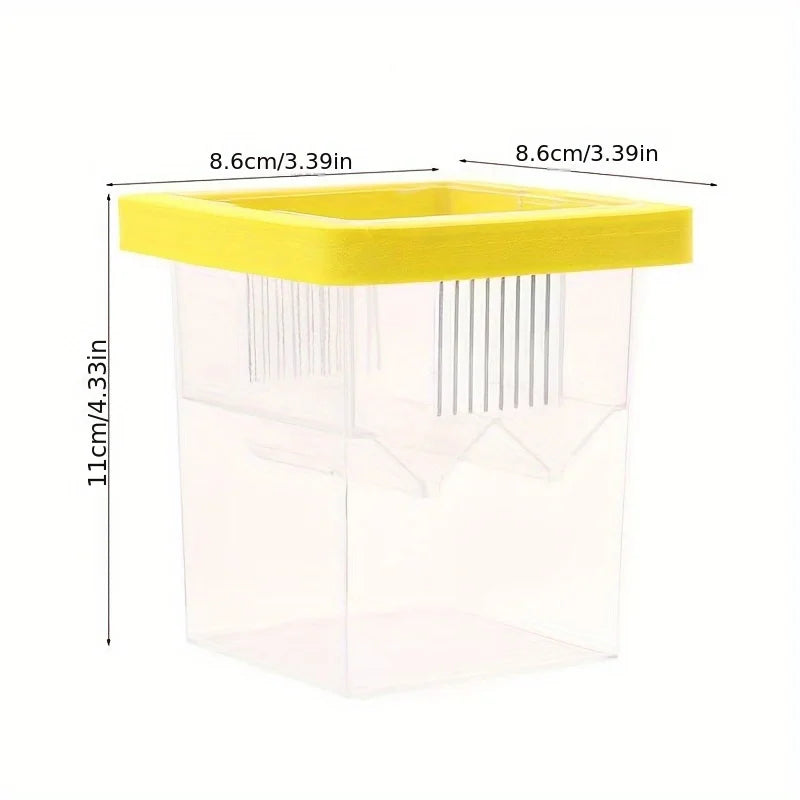 Multifunctional Fish Aquarium Fish Breeding Isolation Box High Clear Aquarium Breeder FishTank Double Guppies Hatching Incubator
