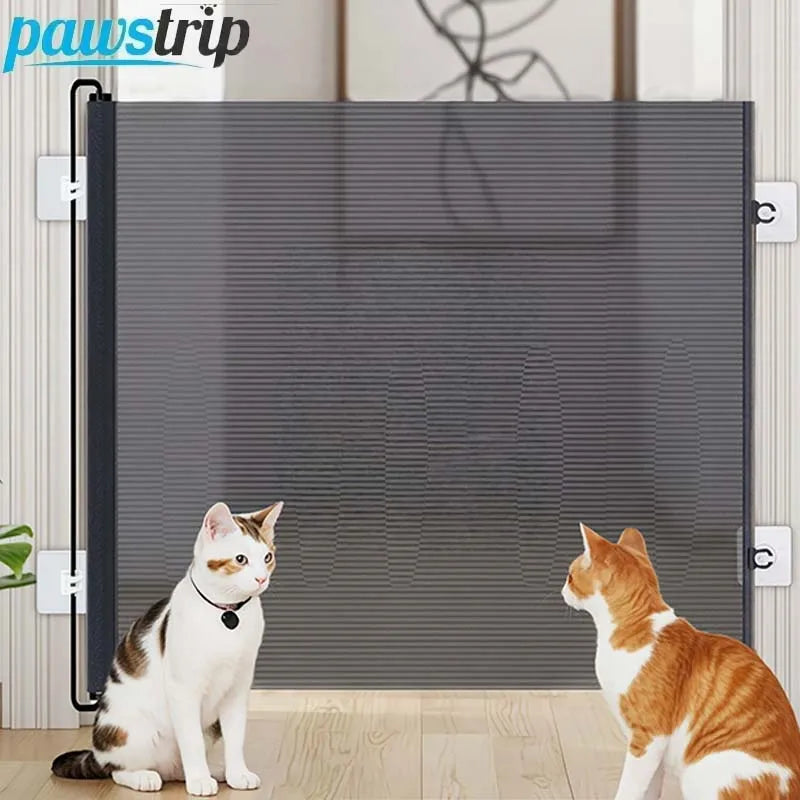 Pet Dog Barrier Fences Pet Isolated Network Stairs Gate New Folding Breathable Mesh Playpen For Dog Safety Fence