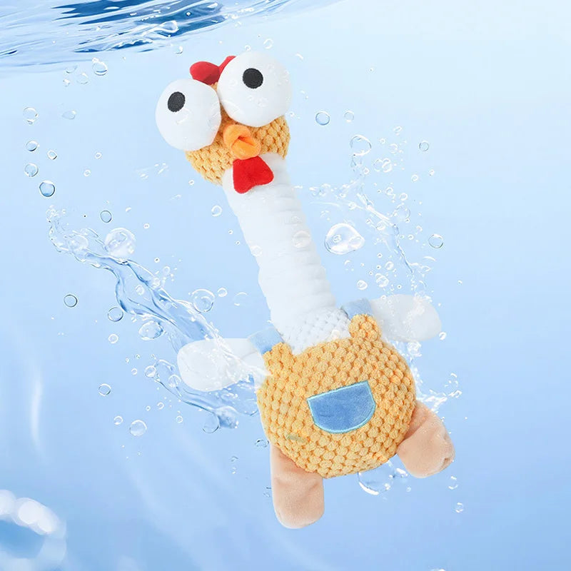 Plush Pet Dog Squeaky Toys Animal Puppy Chew Toys  Bite-resistant Pet Toy for Small Medium Dogs Interactive Pet Chew Toys