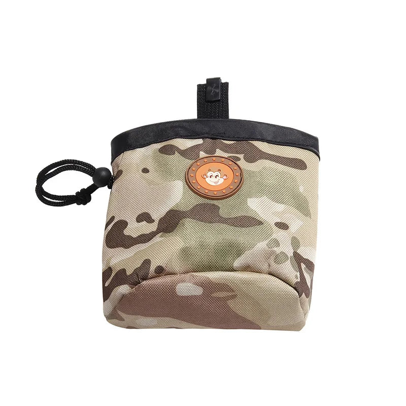 Portable Pet Dog Training Waist Bag Large Capacity Puppy Reward Bags Outdoor Feed Storage Pouch Snack Waist Bag