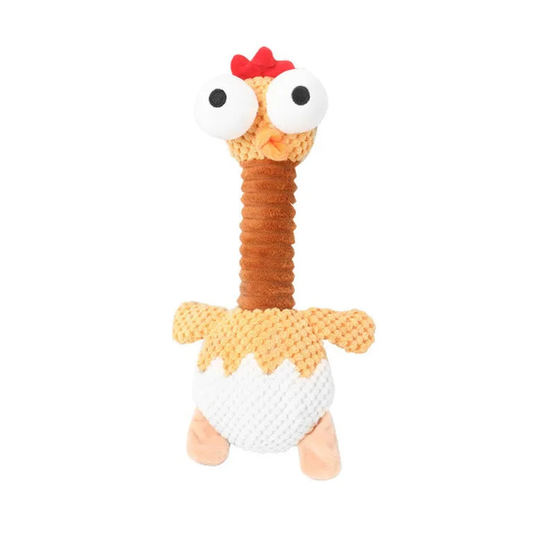Plush Pet Dog Squeaky Toys Animal Puppy Chew Toys  Bite-resistant Pet Toy for Small Medium Dogs Interactive Pet Chew Toys