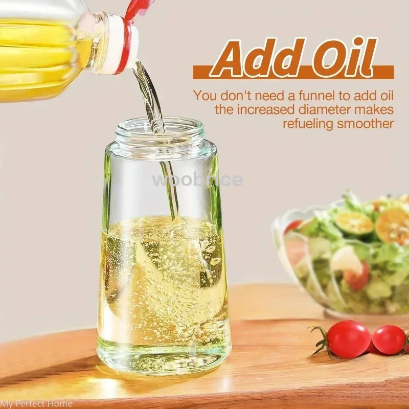Oil Cruet Kitchen Olive Oil Spray Dual Purpose Kitchen Oil Spray Can Leakproof  Spray Bottle Kitchen Household