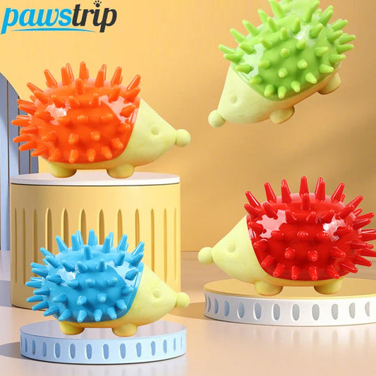 TPR Durable Pet Dog Chew Toys Animal Shaped Dog Squeak Toys Bite Resistant Puppy Teeth Cleaning Toy Dog Accessories