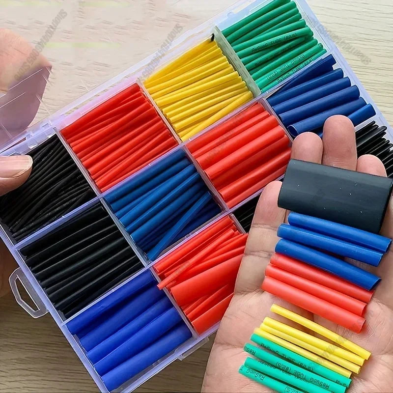 Heat Shrink Tube 2:1,wire Wrapping Sleeve,multi-color Electrically Insulated Heat Shrink Tube Set,DIY Sleeve Wrapping Cable Set