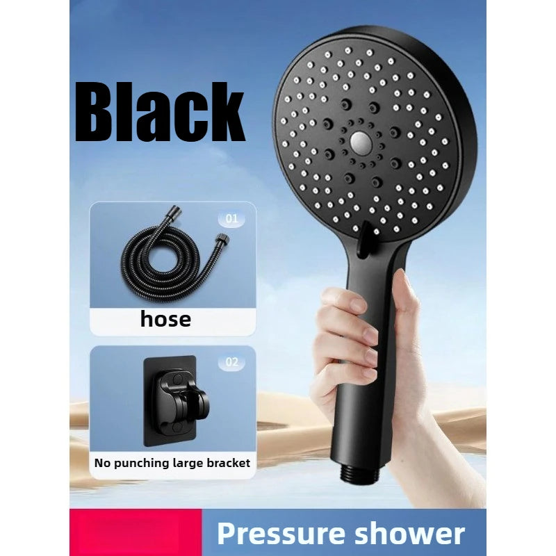 Bathroom Sprayer Shower Head Water Saving Handheld Rain Shower Head Adjustable 5 Modes Shower Bath Head Bathroom Accessories