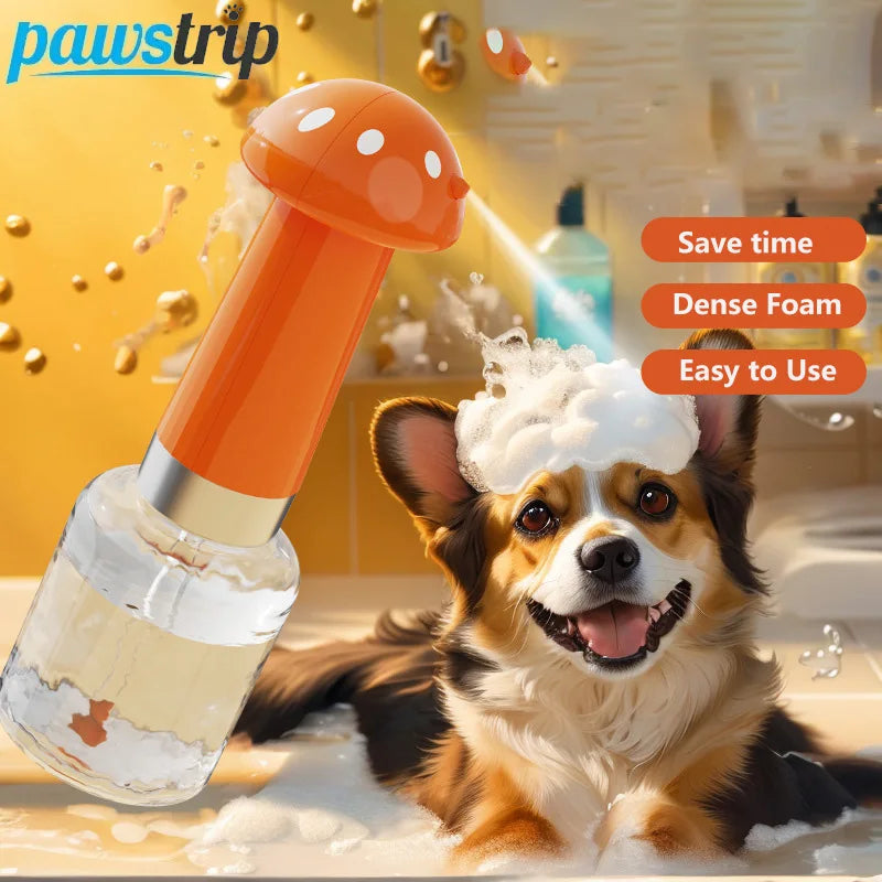 Pet Bubbler Usb Charging Pet Shower Foaming Machine  Automatic Soap Dispenser automatic Pet Washing Bubbler Dog Accessories