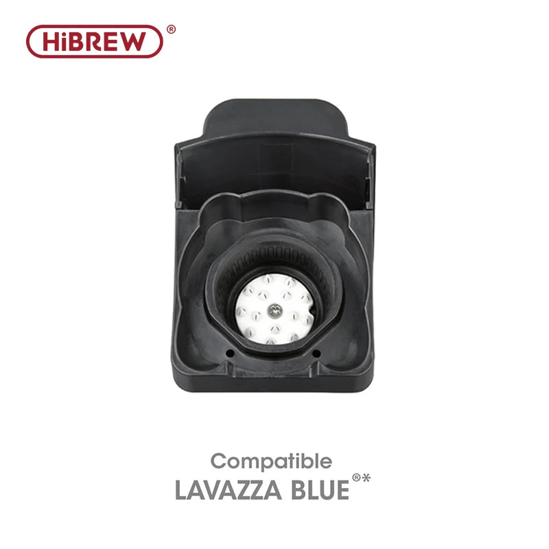 HiBREW H1A Coffee Machine Capsule adapter system parts for lavazza blue or lavazza modo mio or ESE pod(44 mm) or Caffitaly
