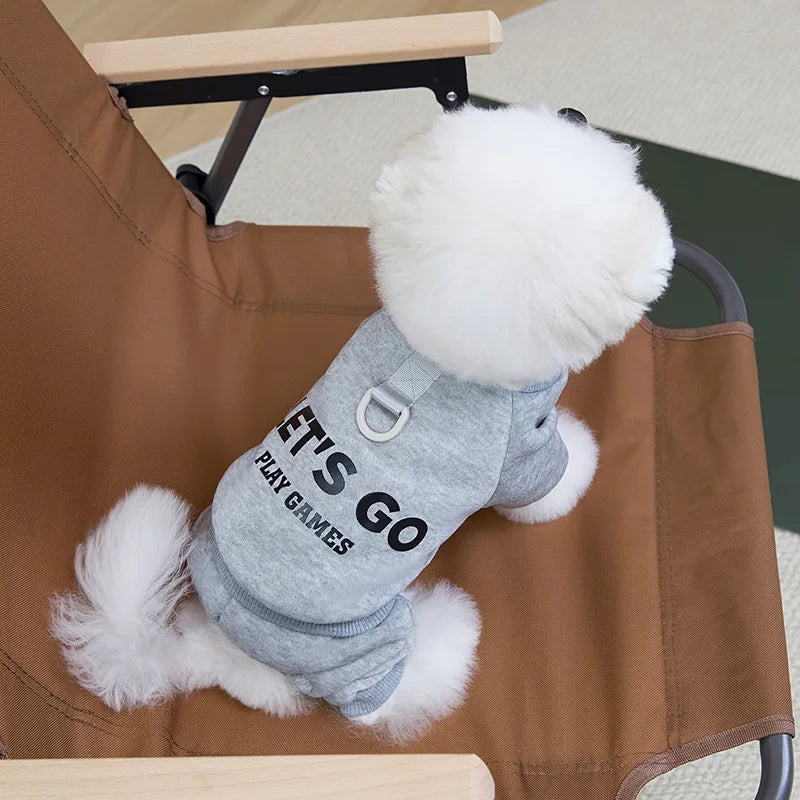Winter Warm Pet Dog Coat for Small Medium Dogs Puppy Clothes Dog Jumpsuit Thicken Dog Hoodies Pet Supplies