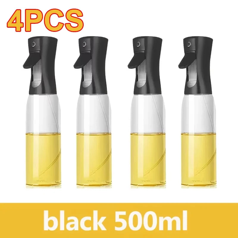 200ml 300ml 500ml Oil Spray Bottle Kitchen Cooking Olive Oil Dispenser Camping BBQ Baking Vinegar Soy Sauce Sprayer Containers