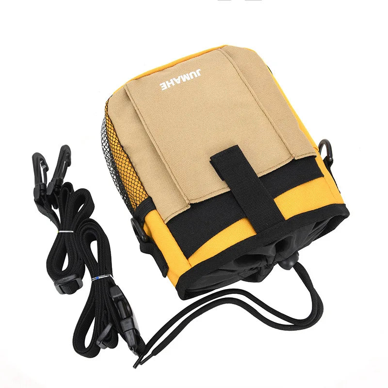 Portable Dog Training Treat Bag Large Capacity Pet Reward Waist Bag Multi-functional Puppy Snack Bag with Waste Bag Dispenser