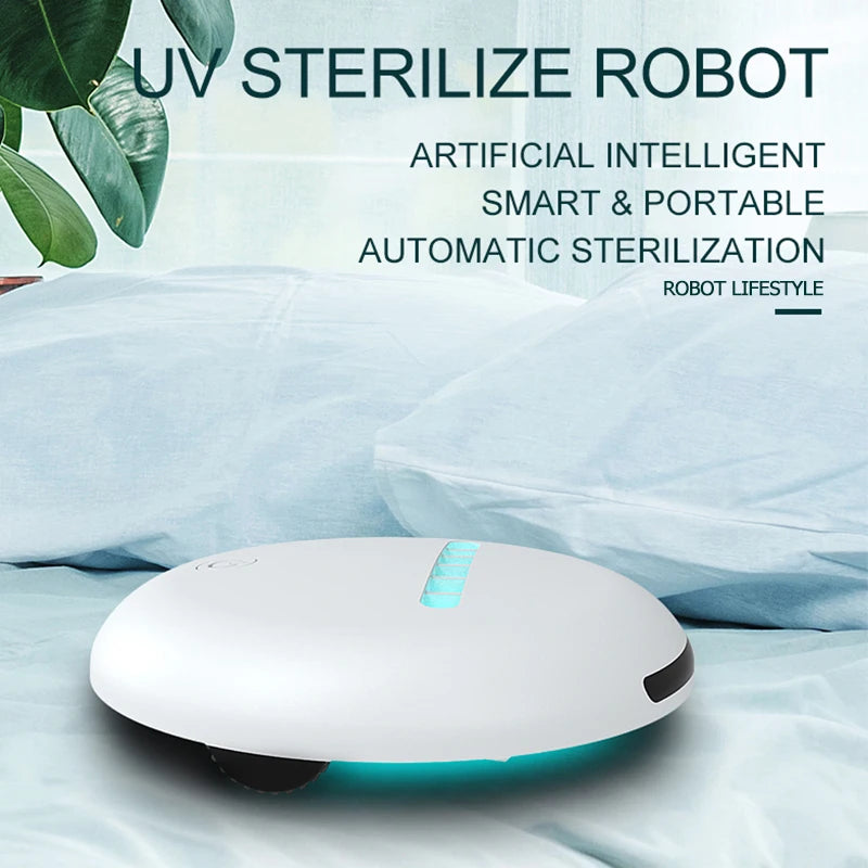Robot Lifestyle Bed Mattress Mite Removal Wireless GS10 Automatic Sterilization Vacuum Cleaner Lithium-ion 2000mAh Rechargeable