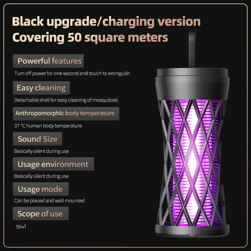 Lenovo Electric Home Mosquito Killer Lamp Portable Outdoor Atmosphere Light Mosquito Repellent Safe Efficient Bedroom Mosquito