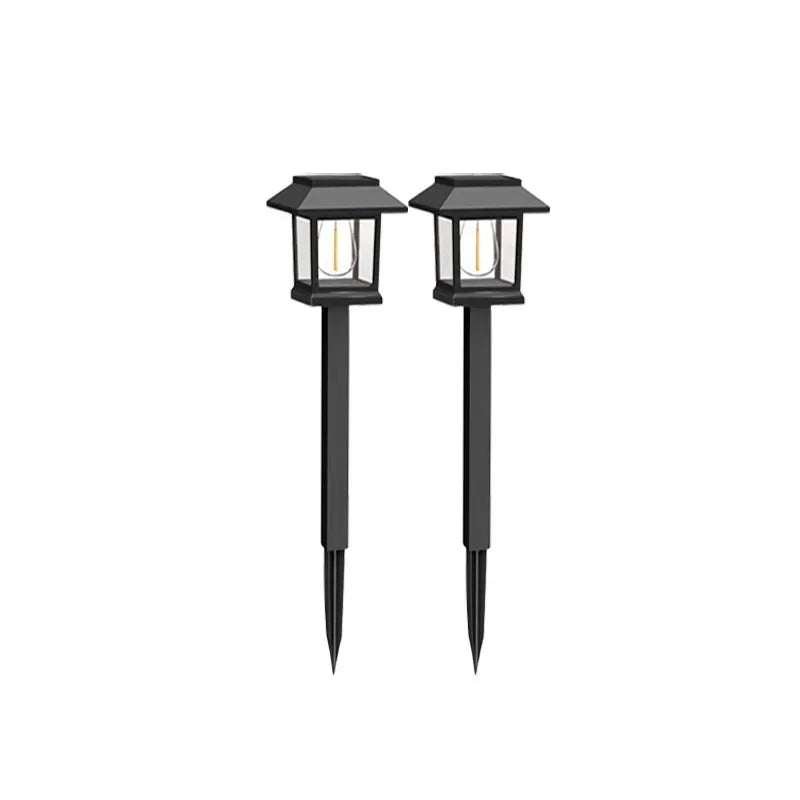 Solar Pathway Lights Outdoor LED Waterproof Solar Lights Landscape Lighting for Garden Walkway Path Yard Lawn Decor Warm White