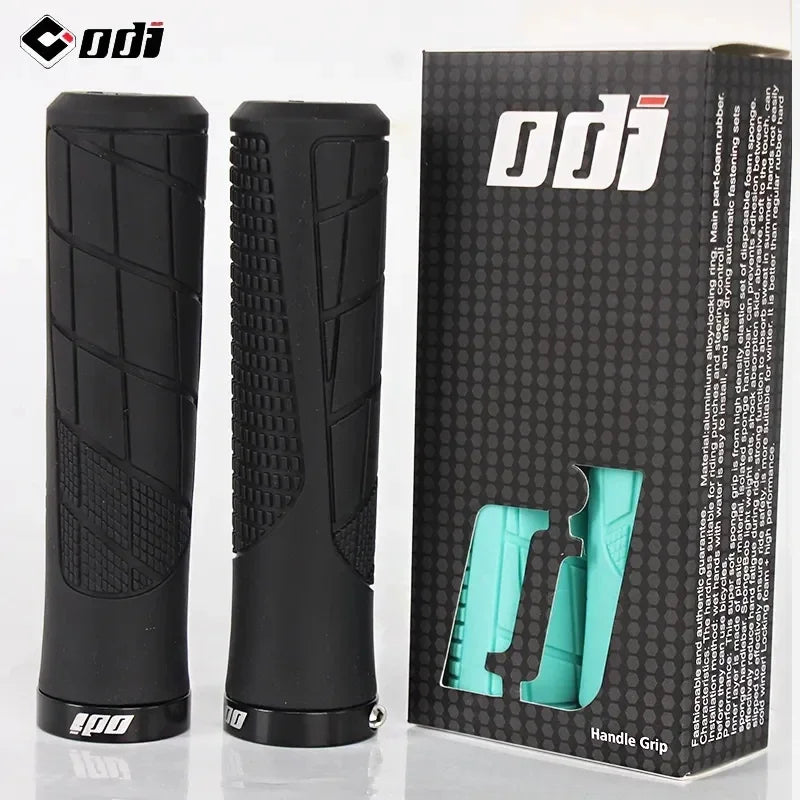 ODI Bicycle Handlebar Grip Lock On Mountain Bike Grip Soft Rubber MTB Cuffs 22.2mm Bicycle Handle Cover Non-slip Bike Handle