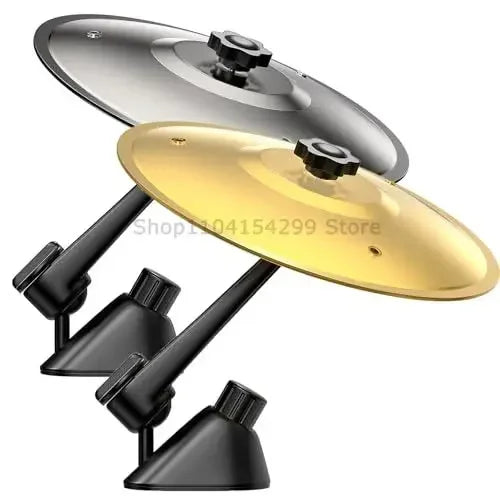 1/2P Cars Crash Cymbal Air Vent Mini Drum Car Hand-shooting Cymbals Car Drum Cymbal Air Vent Musical Instrument For Car Interior