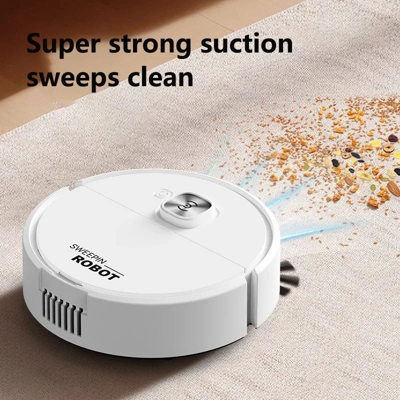 Lenovo 3-in-1 Low Noise Mini Sweeping Robot Intelligent Sweeping Integrated Fully Automatic Cleaning Sweeping Machine Appliance