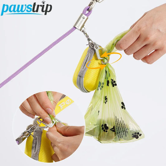 Dog Waste Bag Dispenser Portable Dog Poop Bag Holder Outdoor Pet Trash Bags Dispenser Dog Accessories